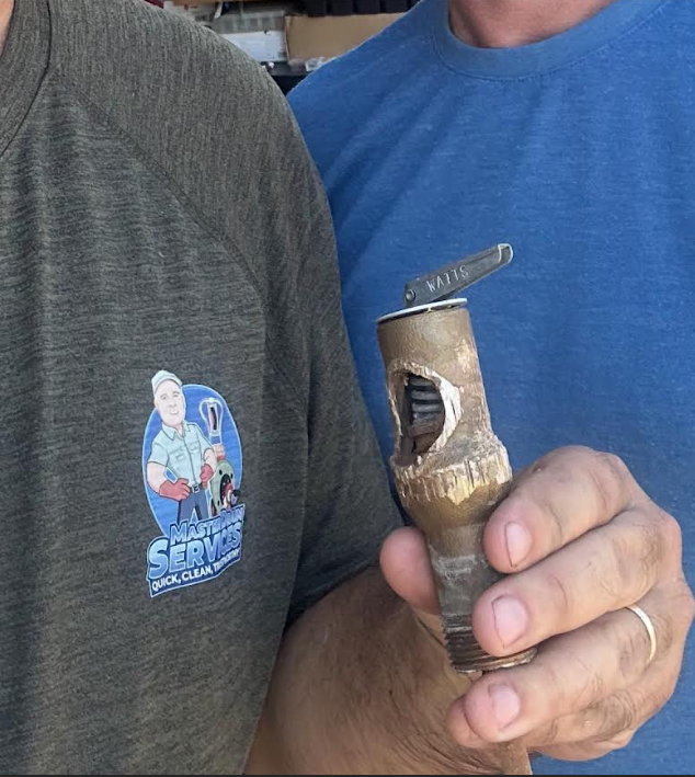 Corroded Temperature & Pressure Release Valve Replacement