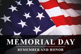 Have a safe Memorial Day!
