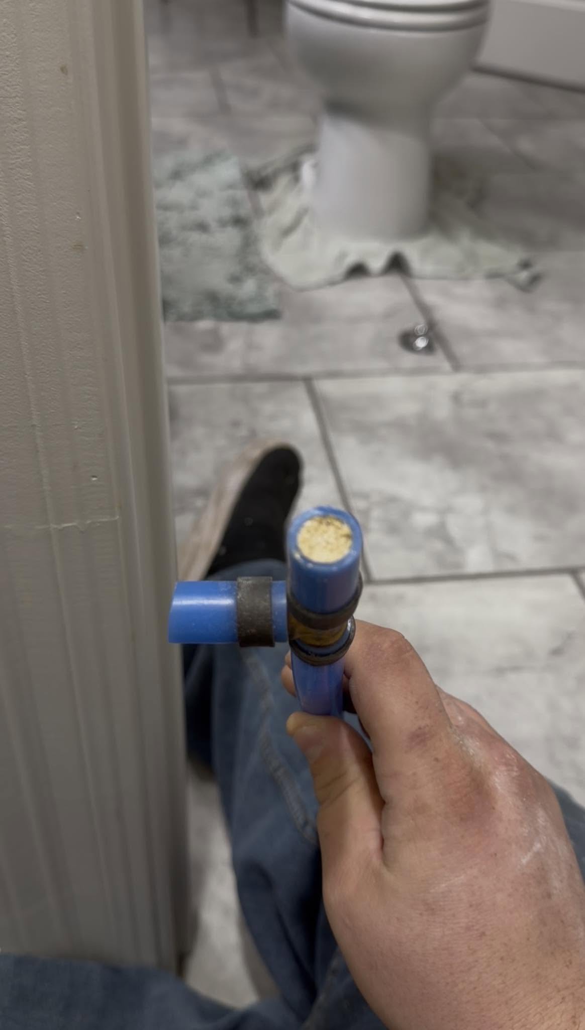 Sediment and Mineral Buildup in Water Lines