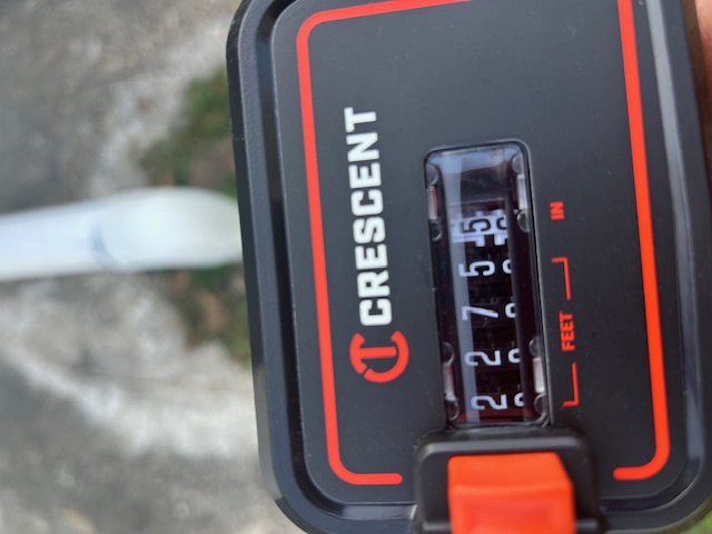 Taking Measurements to Bid New Waterlines in Youngsville, La